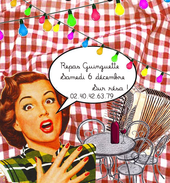 Repas guinguette - Guérande