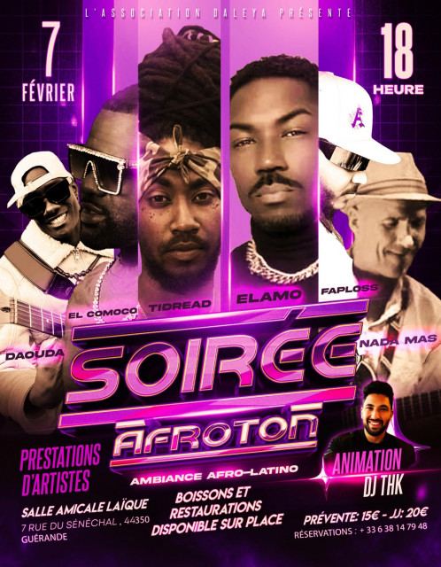 Soirée Afroton - Guérande