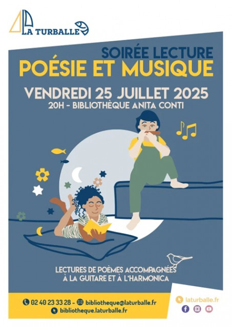Soirée poésie et musique - La Turballe