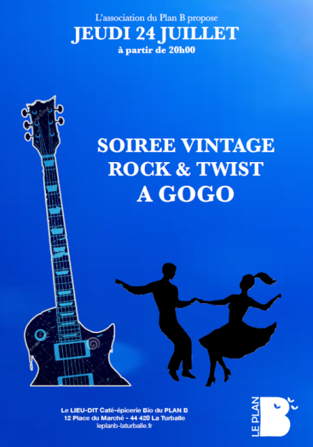 soirée vintage au plan b - la turballe