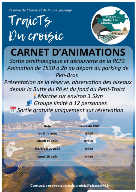 Sortie ornithologique et découverte de la RCFS