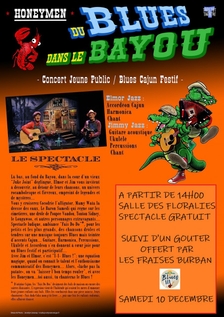 Spectacle Enfant - Du Blues dans le Bayou - La Baule
