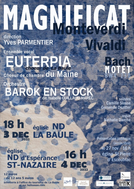 St Nazaire - Concert Magnificat - Dimanche 04 Décembre 2022
