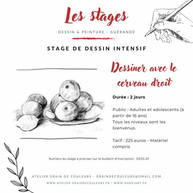 Stage de dessin intensif - Guérande