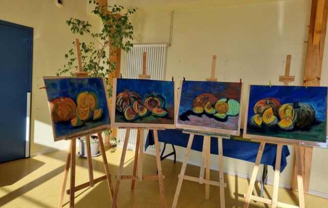 stage de pastel marie france oosterhof - la turballe