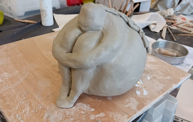 Stage modelage de sculpture de terre - La Turballe