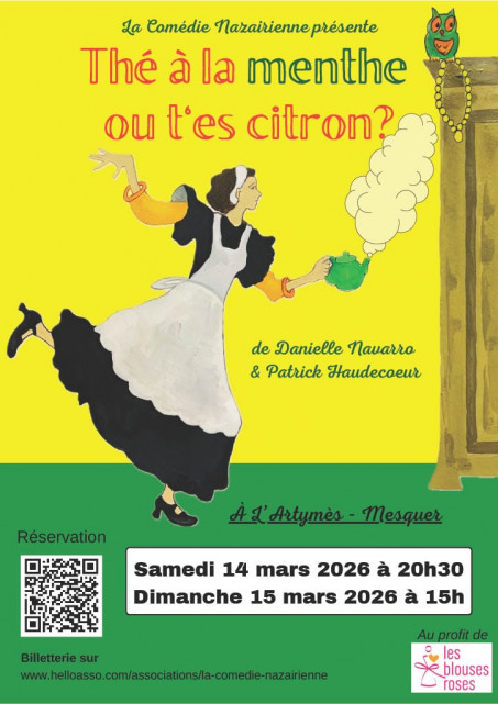 Théâtre Mesquer - Comédie Nazairienne - Thé à la menthe - Artymès