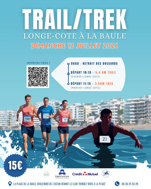 trail trek longecote la baule juillet