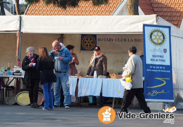 Vide grenier organisé par le Rotary Club - La Baule