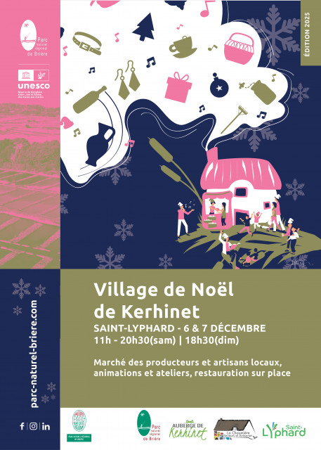 Village de Noël de Kerhinet - Village de Kerhinet à Saint-Lyphard