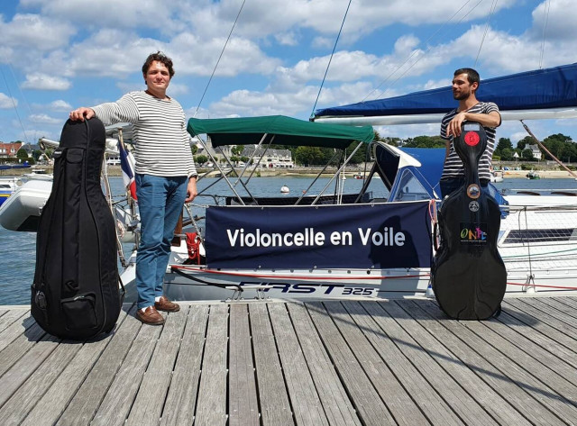 Violoncelle en voile - Tréhiguier - Pénestin