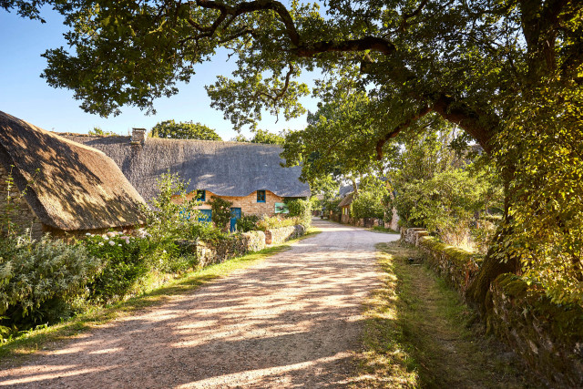 Visite de groupe du village de Kerhinet