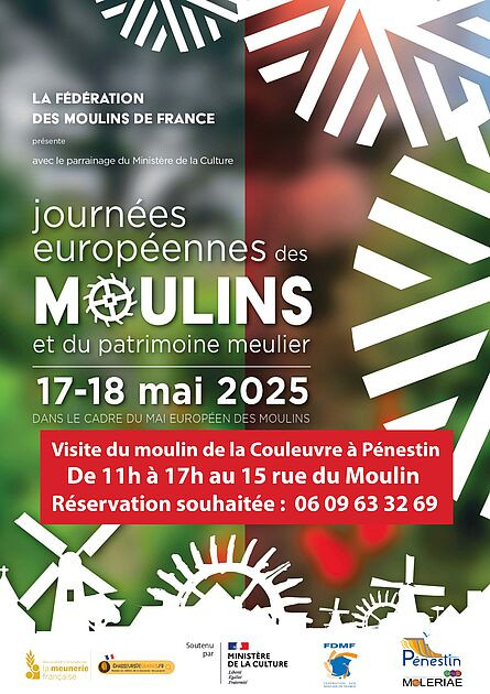 Visite du moulin de la Couleuvre - Pénestin
