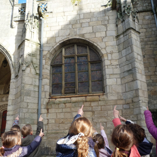 Visite guidée scolaire cité médiévale et remparts de Guérande