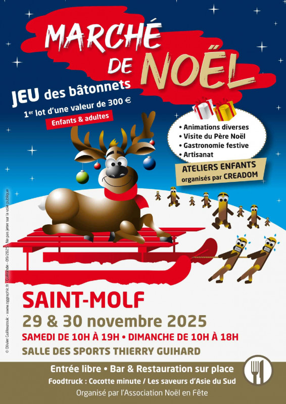 Marché de Noël - St-Molf