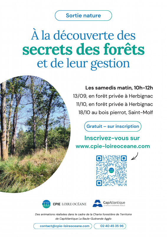 A la découverte des secrets des forets et leur gestion - Herbignac