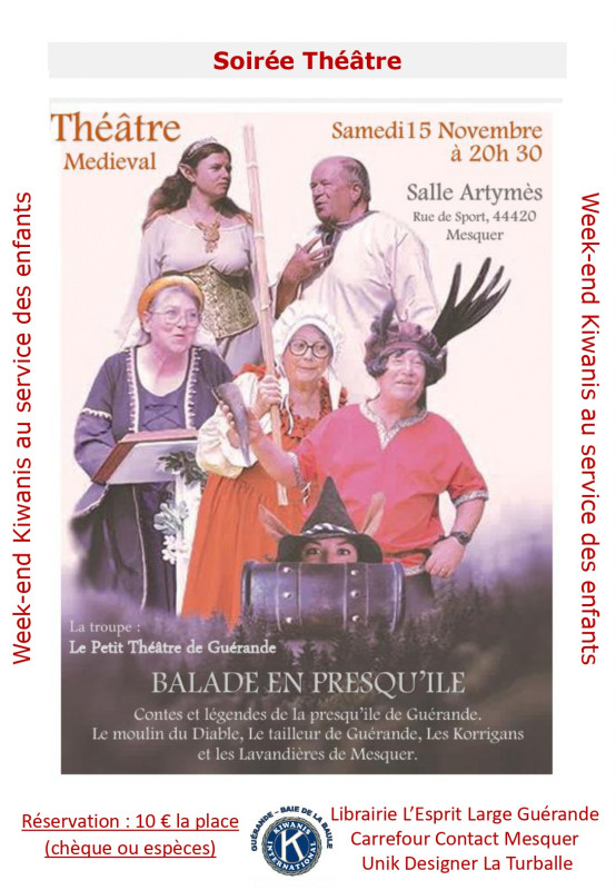 Théâtre : Balade en Presqu'île - Mesquer