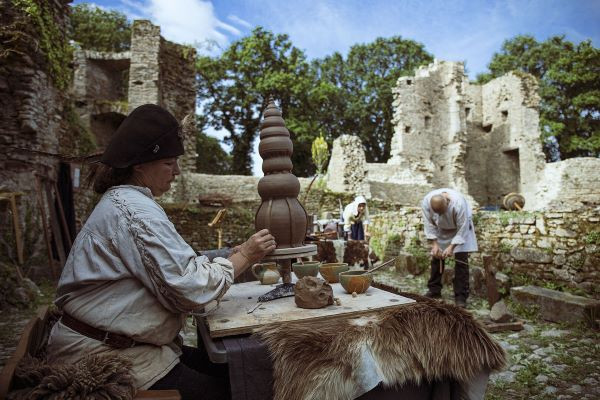 Animation la construction d'un château fort - Herbignac