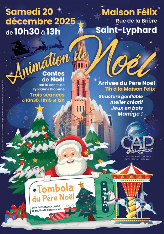 Animations de Noël - CAP St Lyphard Animations de Noël - CAP St Lyphard