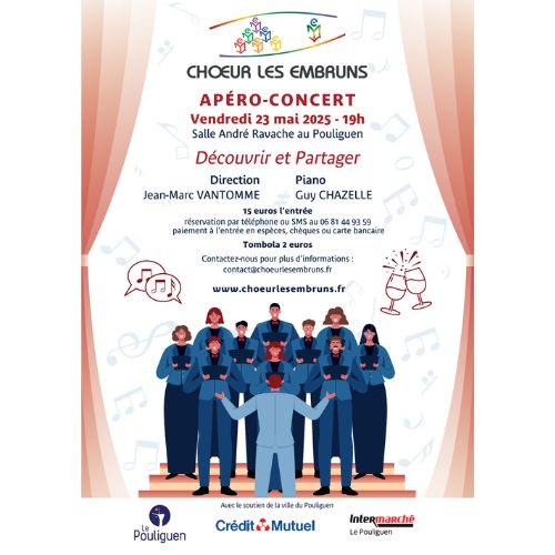 Apéro-concert par les embruns