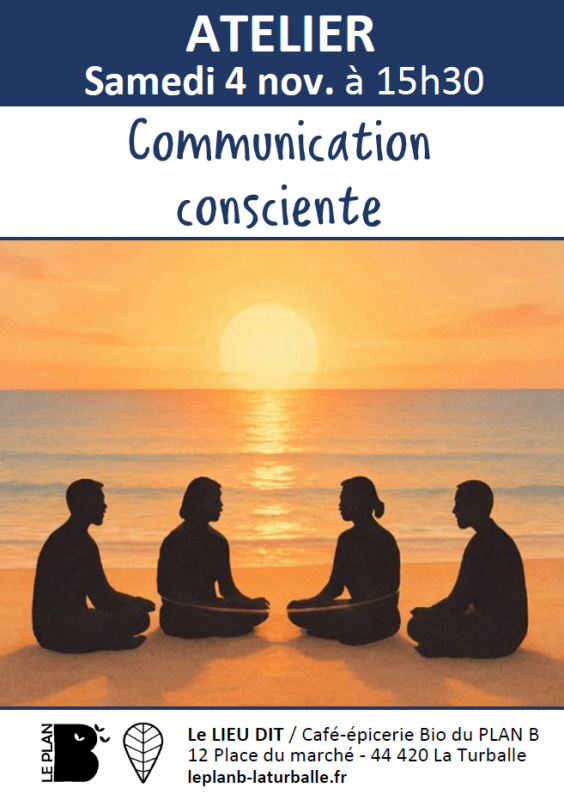 Atelier communication consciente - La Turballe