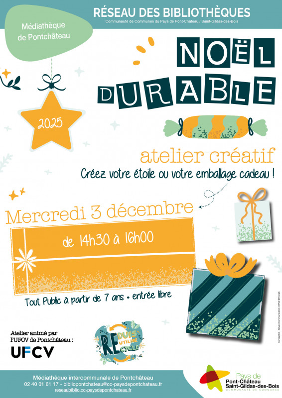 Atelier créatif - © bibliothèque intercommunale Atelier créatif