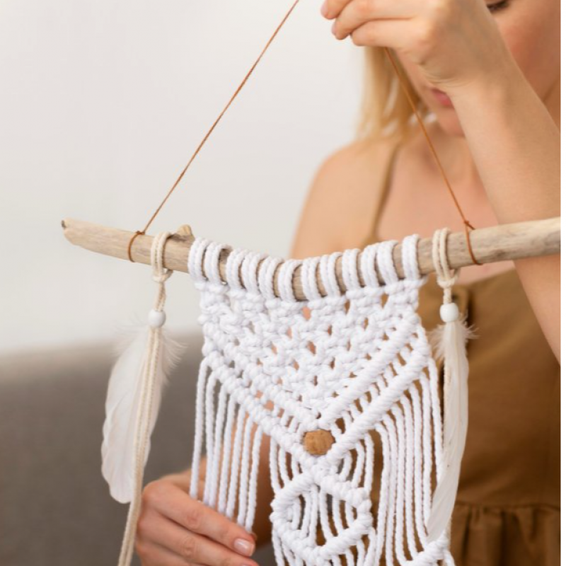 Atelier créatif adulte - Découverte du macramé