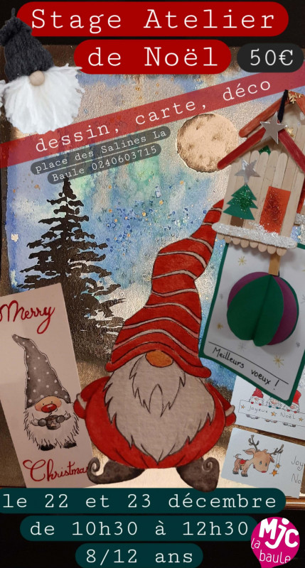 Atelier de Noel - La Baule Atelier de Noel - La Baule