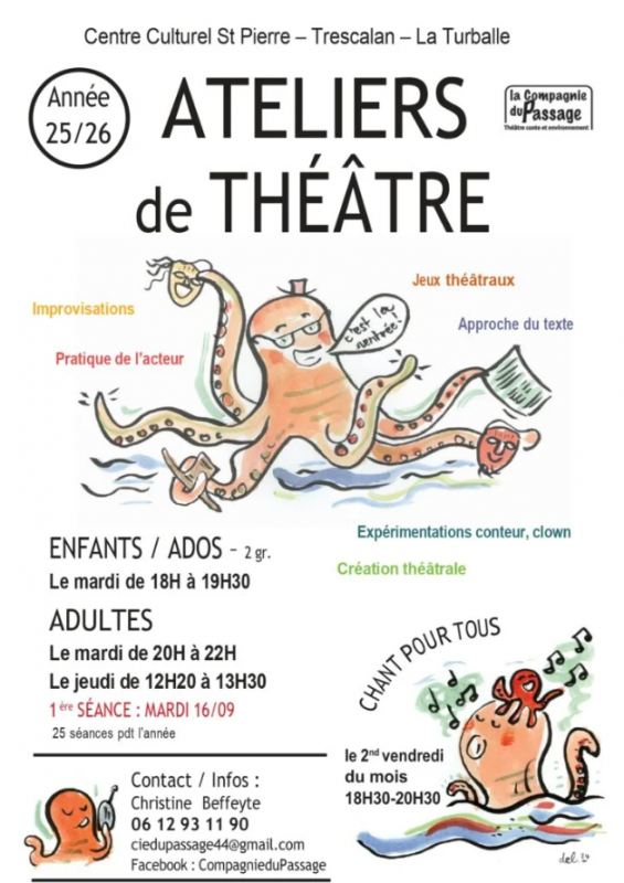 Atelier de théâtre - La Turballe