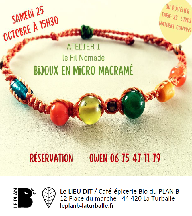 Atelier micromacramé - La Turballe