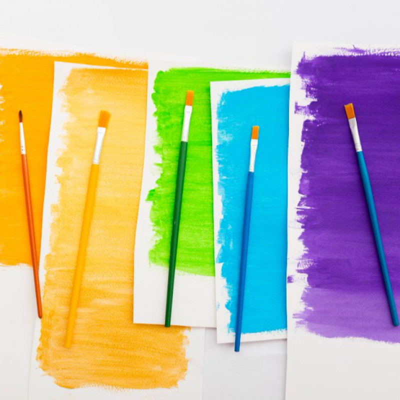 Atelier peinture avec Leila Garfield