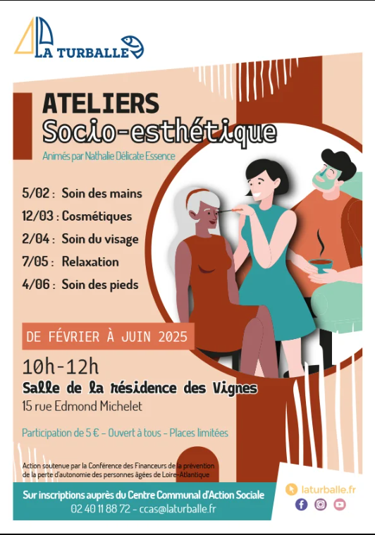 Ateliers socio-esthétique - la turballe