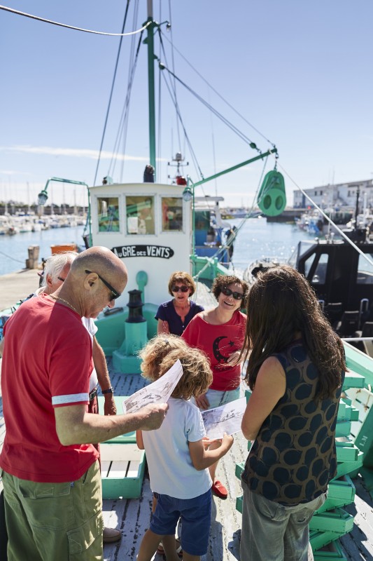 La Turballe - Guided tour of an old sardine fishing boat - 45 min