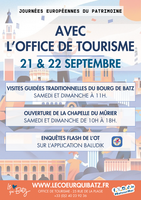 AVEC L'OFFICE DE TOURISME - JEP 2025