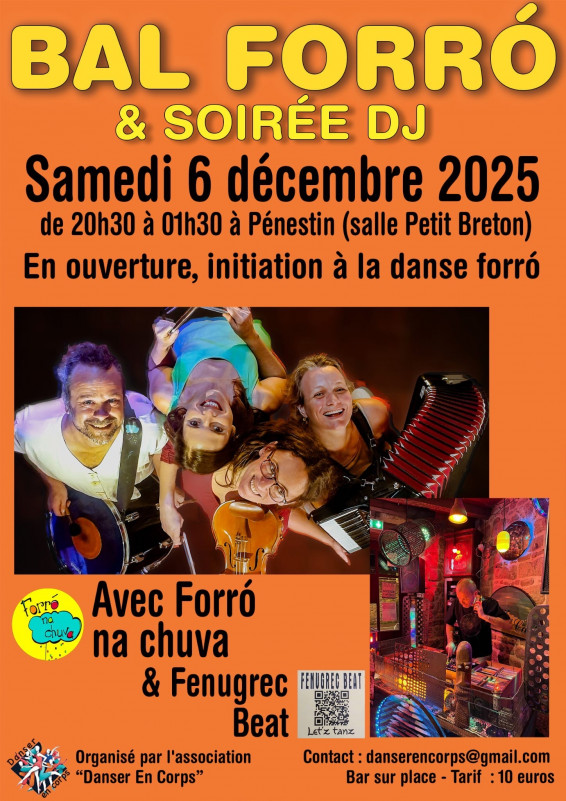 Bal Forró et Soirée DJ - Pénestin