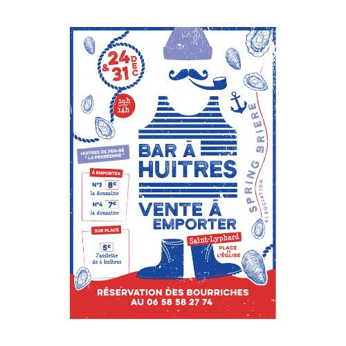 Bar à huîtres - vente à emporter - Saint-Lyphard