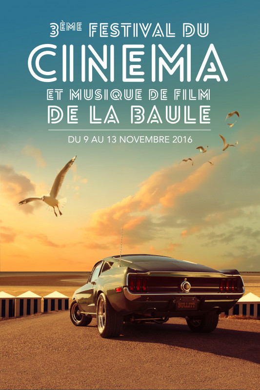 Boutique en ligne - Affiche 3ème édition Festival du cinéma et musique de film de La Baule 2016 - Office de tourisme La Baule-Presqu'île de Guérande