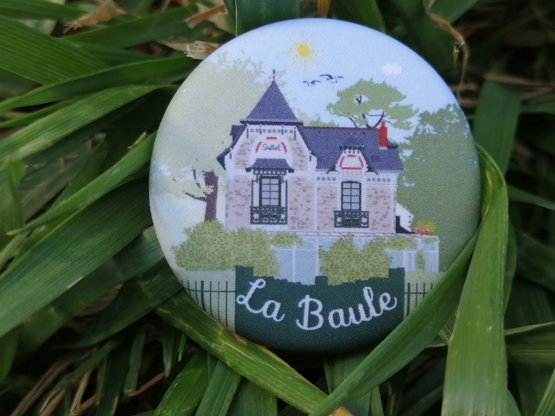 Boutique en ligne - Badge  La Baule villa - Office de tourisme La Baule Presqu'île de Guérande