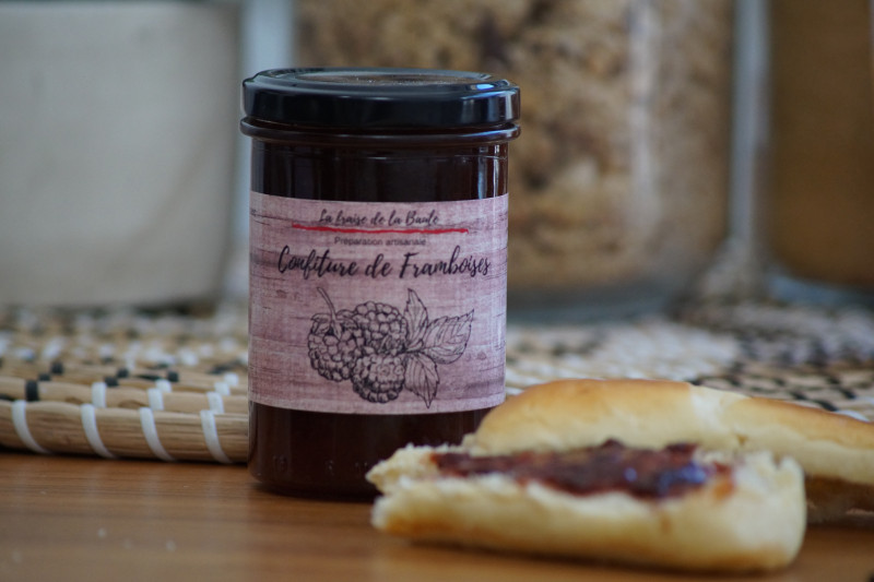 Boutique en ligne - Confiture de framboises Burban La Baule - Office de tourisme la Baule Presqu'île de Guérande