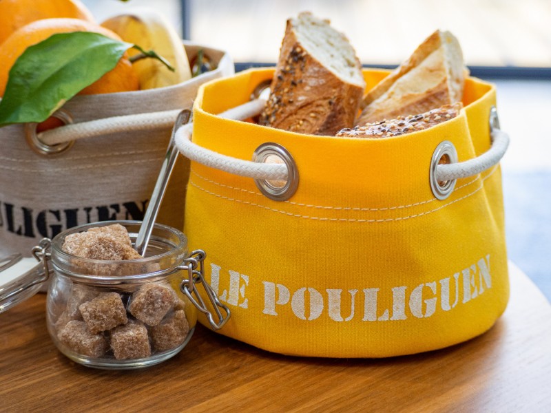 Hessian basket Le Pouliguen