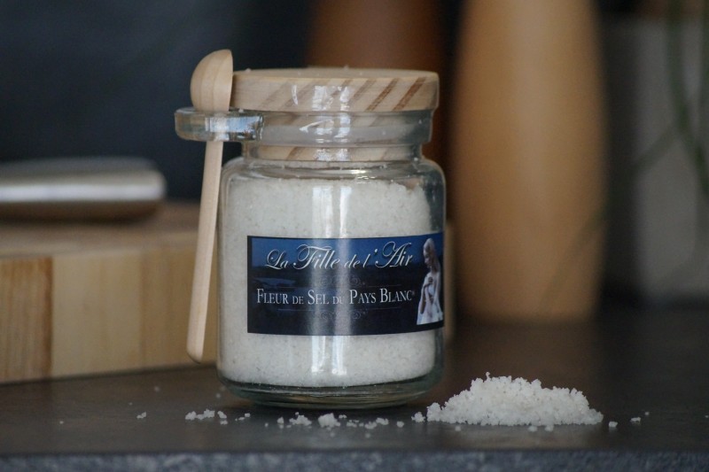 Boutique en ligne - Fleur de sel 160g - la Fille de l'air - Office de tourisme la Baule Presqu'île de Guérande