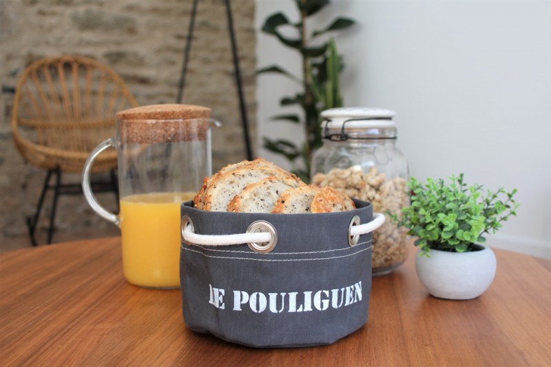 Hessian basket Le Pouliguen