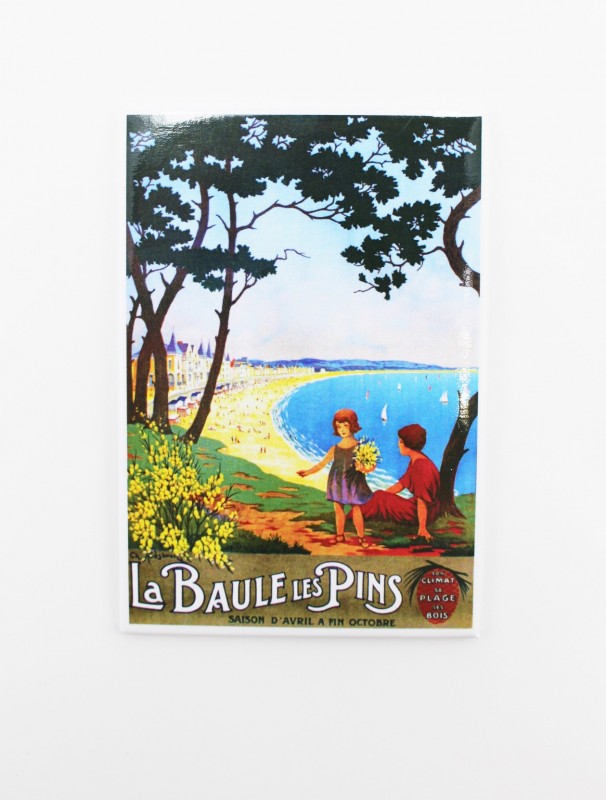 Boutique en ligne - Magnet édition Clouet - La Baule les Pins - Office de tourisme La Baule Presqu'île de Guérande