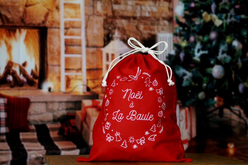Boutique en ligne - sac Noël à la Baule rouge - Office de tourisme la Baule-Presqu'île de Guérande