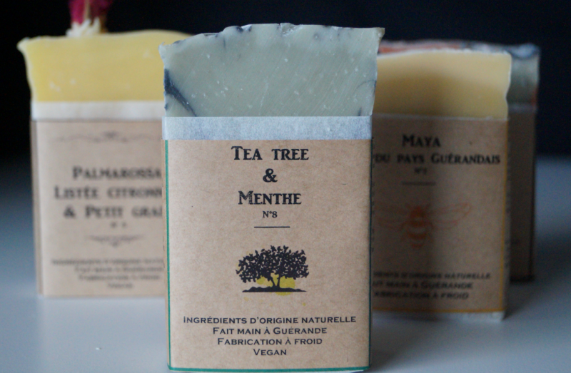 Boutique en ligne -  savon tea tree & menthe - La savonnerie d'Anaïs à Guérande - Office de tourisme La Baule-Presqu'île de Guérande