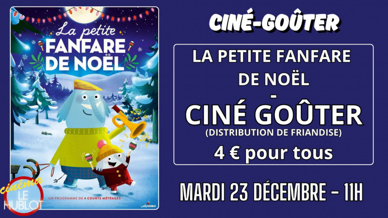Ciné-goûter - La petite fanfare de Noël