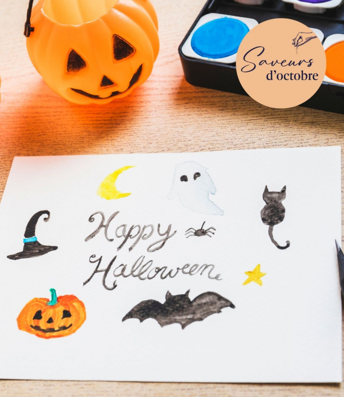 Coloriage géant d'Halloween au potager ! - Saveurs d'Octobre - Guérande
