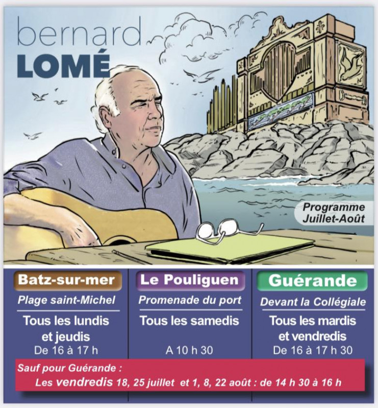 Concert Bernard Lomé - Le Pouliguen
