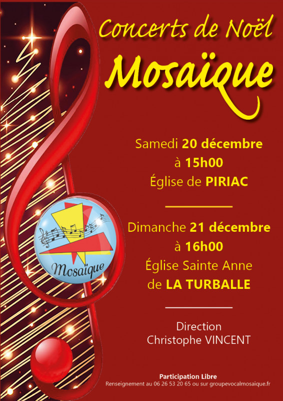 Concert de noel mosaique - la turballe