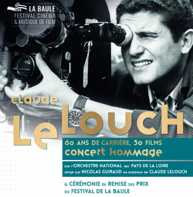 Concert hommage Claude Lelouch & ONPL - Atlantia - La Baule